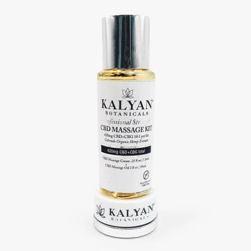 CBD Massage Kit 420mg CBD+CBG Full Body Treatment